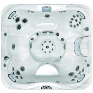 Jacuzzi® J-365™ ulkoporeallas ylhäältä kuvattuna