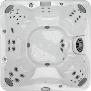 Jacuzzi® J-280™ ulkoporeallas ylhäältä kuvattuna