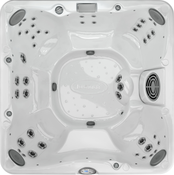 Jacuzzi® J-280™ ulkoporeallas ylhäältä kuvattuna