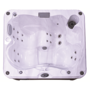 Jacuzzi® J-215™ ulkoporeallas ylhäältä kuvattuna