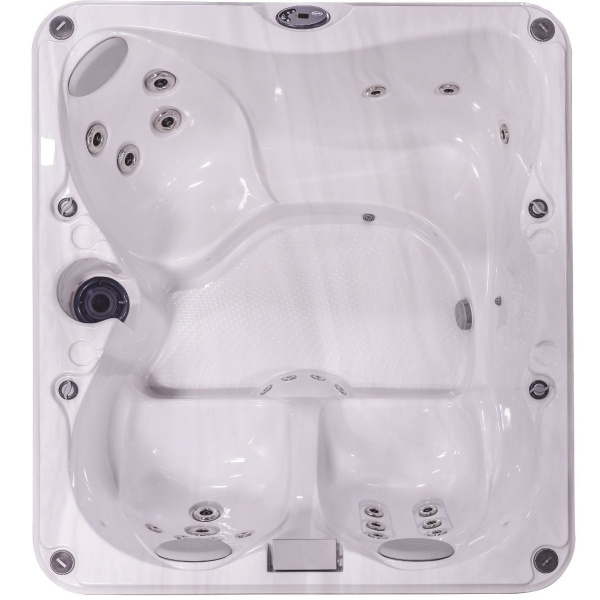 Jacuzzi® J-225™ ulkoporeallas ylhäältä kuvattuna