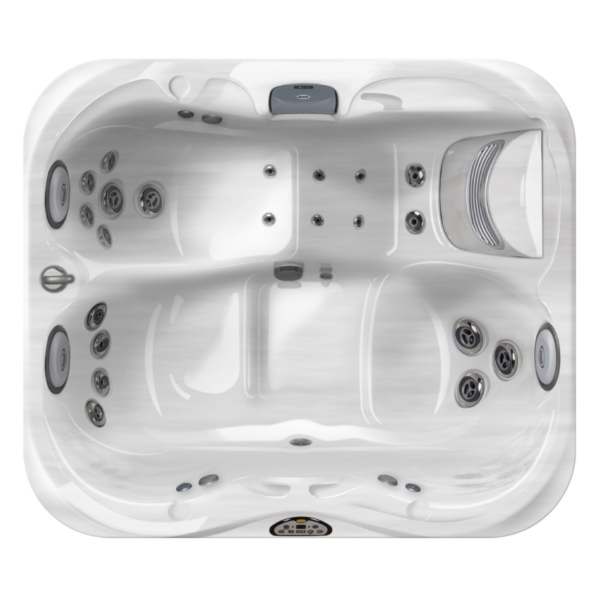 Jacuzzi® J-315™ ulkoporeallas ylhäältä kuvattuna