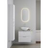 HAFA Korkeakaappi Store Compact Grace Softclose Valkoinen - Image 3