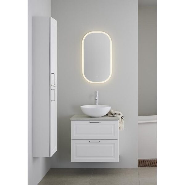 HAFA Korkeakaappi Store Compact Grace Softclose Valkoinen - Image 3