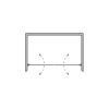 HAFA Suihkusyvennys Kaksois Igloo Pro 80X80 Huurrettu - Image 3