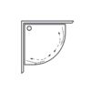 HAFA Suihkukaappi Hafa Polaris Round 800X800 - Image 2