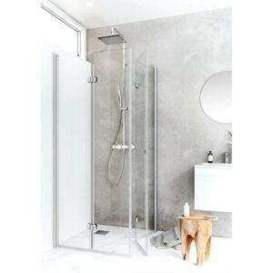 HAFA Suihkunurkka Igloo Pro Taitettava 90X90 Kirkas Lasi
