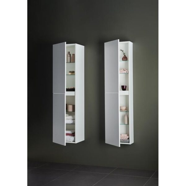 HAFA Korkeakaappi Store Push Open Kiilt,Valk - Image 5
