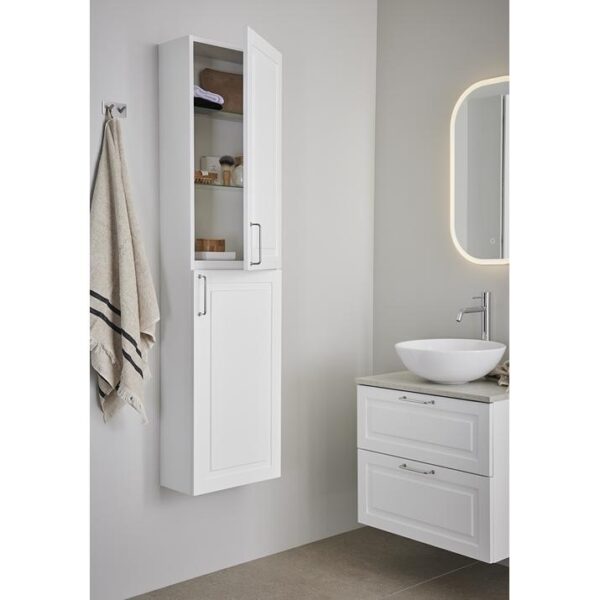 HAFA Korkeakaappi Store Compact Grace Push Valkoinen - Image 2