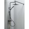 HAFA Suihkusetti Hafa Mix Slim Square Cc150 Musta Matt Sis 250X250 S - Image 4